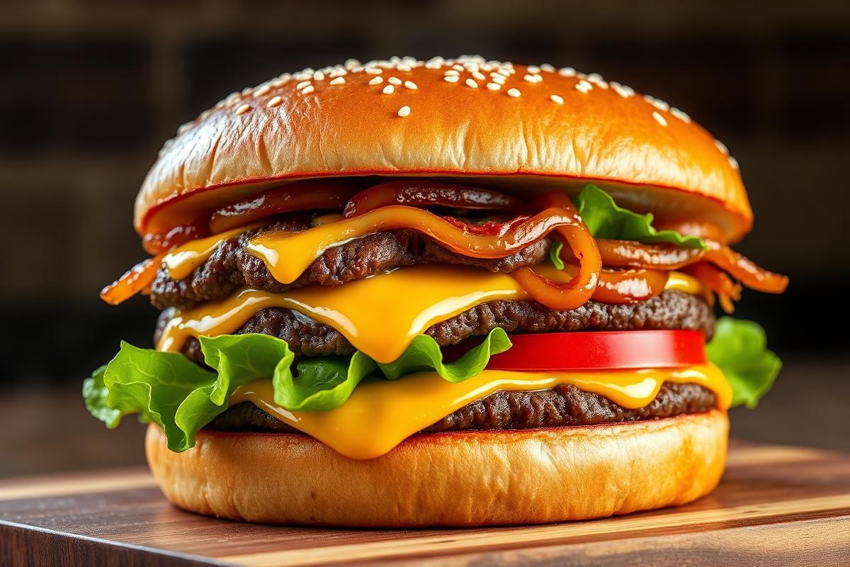 Azzure Double Cheeseburger