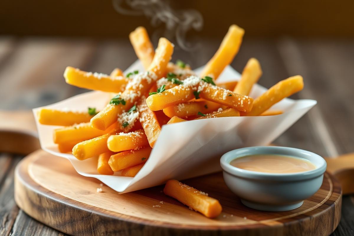 Crispy Parmesan Fries